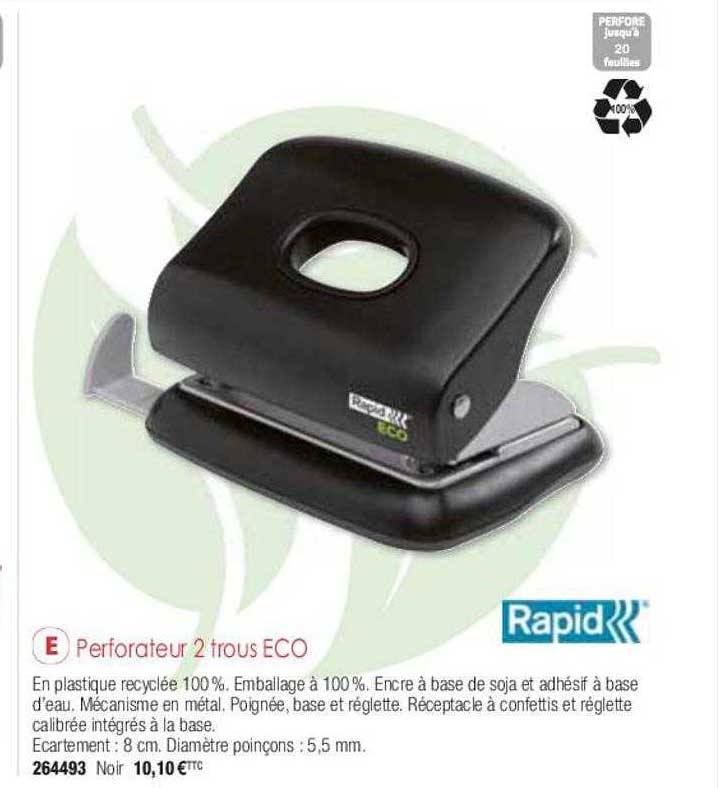 perforateur 2 trous eco rapid