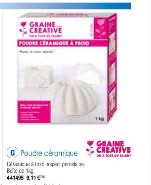 Poudre Céramique Graine Créative