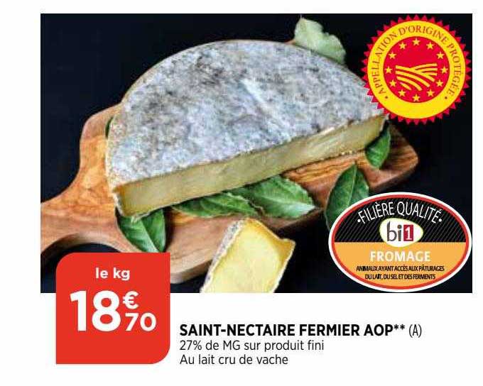 saint-nectaire fermier aop