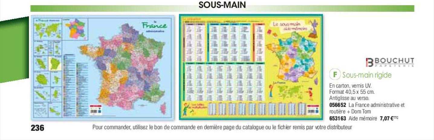 sous-main rigide bouchut