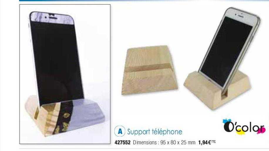 support téléphone o'color
