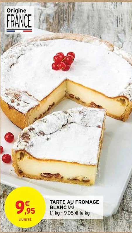 Tarte Au Fromage Blanc