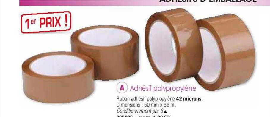 Adhésif Polypropylène