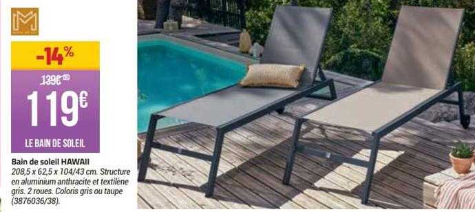 bain de soleil hawaii