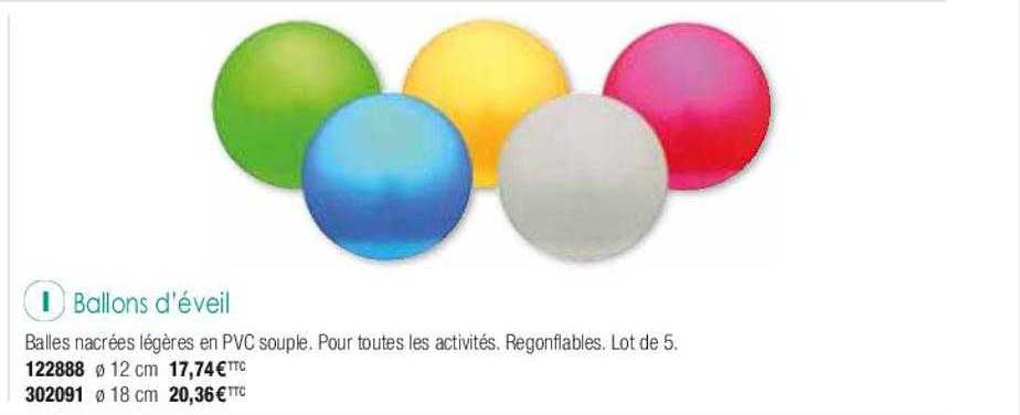 ballons d'éveil