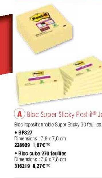 bloc super sticky post-it