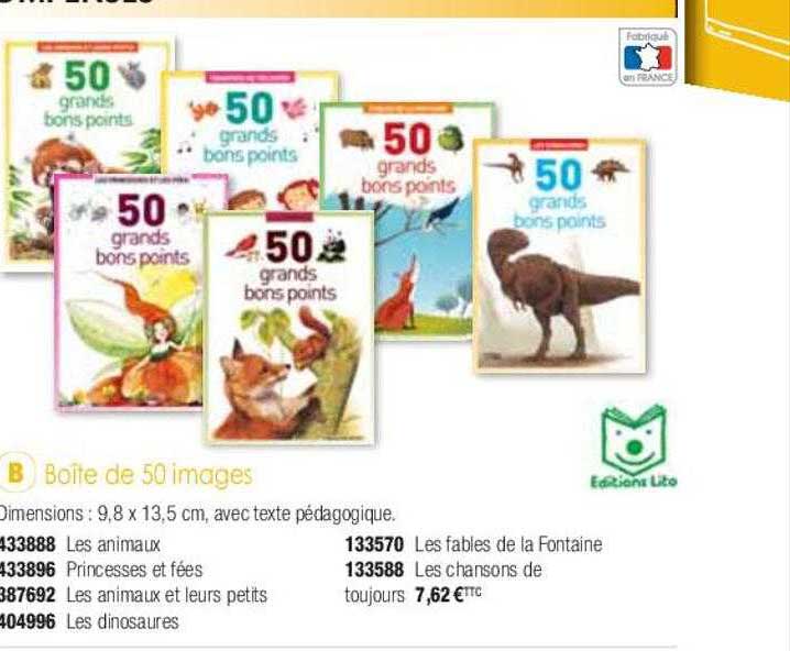 boîte de 50 images