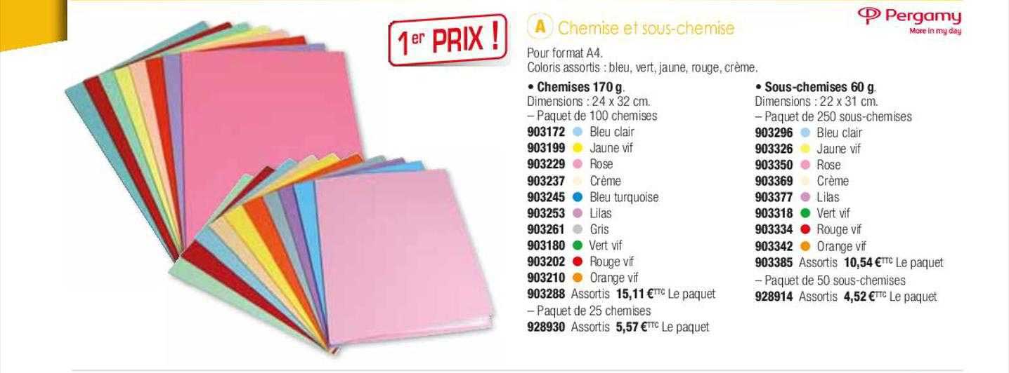 chemise et sous-chemise