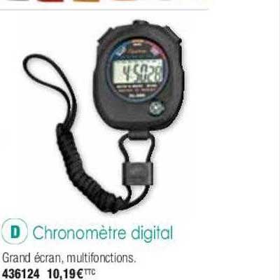 chronomètre digital