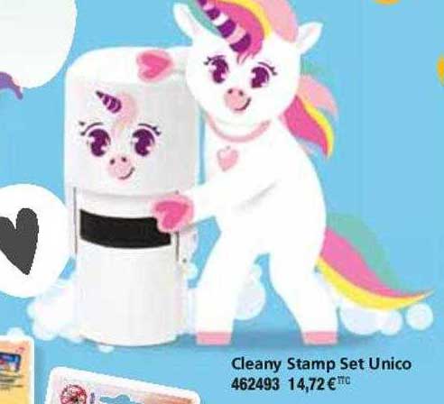 cleany stamp set unico