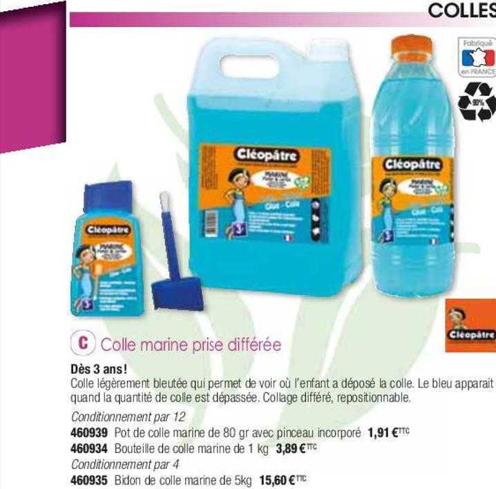 coll marine prise différée cléopâtre