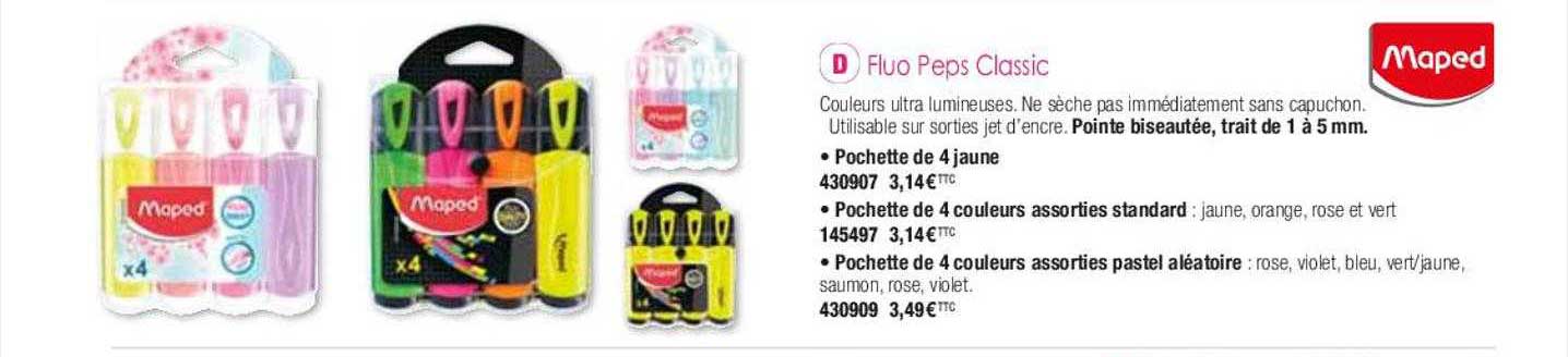 fluo peps classic maped