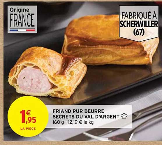 friand pur beurre secrets du val d'argent