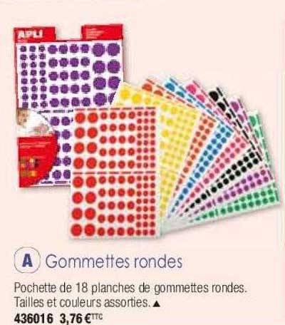 Gommettes Rondes