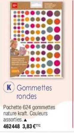 gommettes rondes