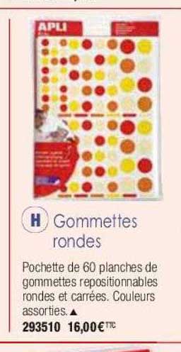 gommettes rondes