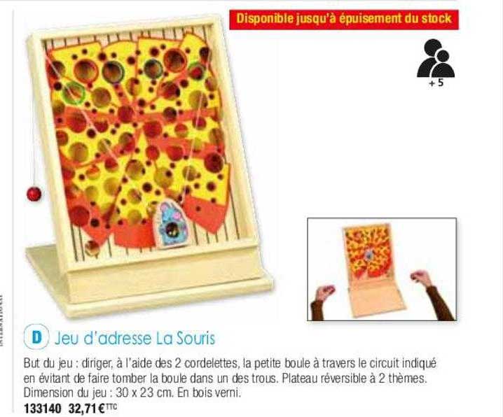 jeu d'adresse la souris