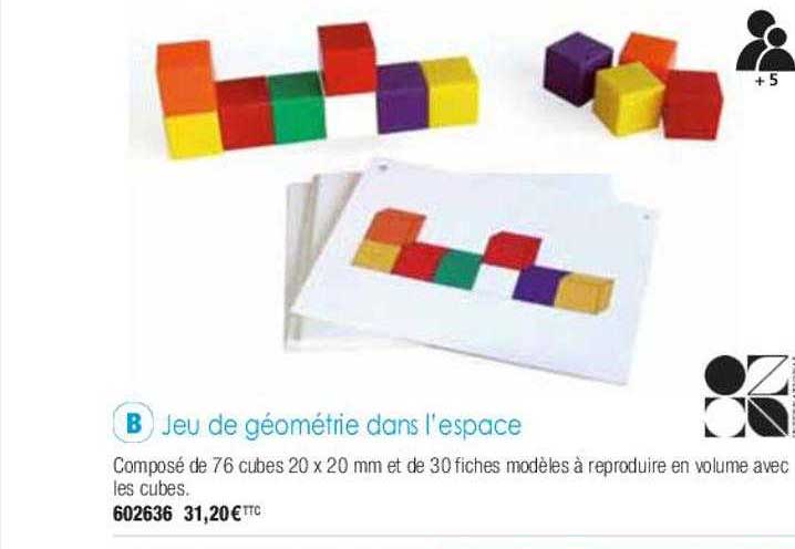 jeu de géométrie dans l'espace