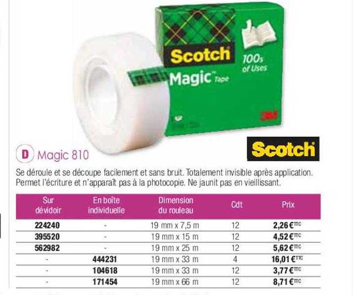 Magic 810 Scotch
