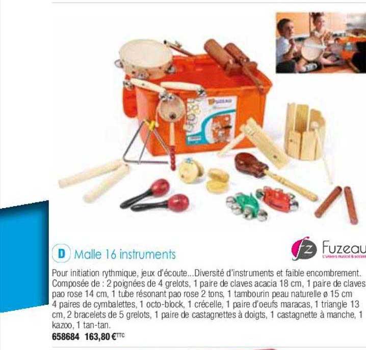 malle 16 instruments fuzeau