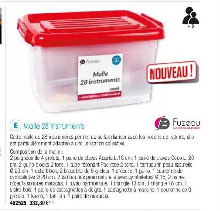 Malle 28 Instruments Fuzeau