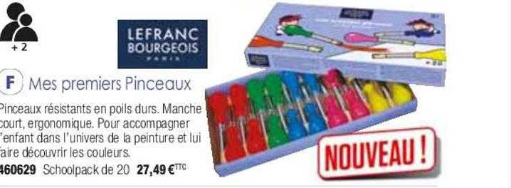 mes premiers pinceaux lefranc bourgeois
