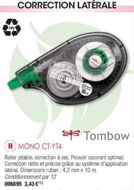 Mono Ct-yt4 Tombow