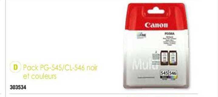 Pack Pg-545-cl-546 Noir Et Couleurs