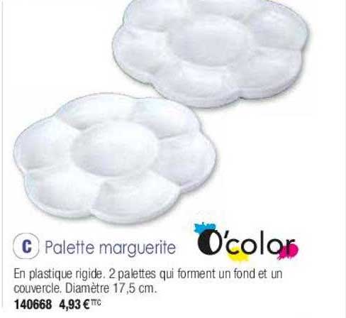 palette marguerite o'color