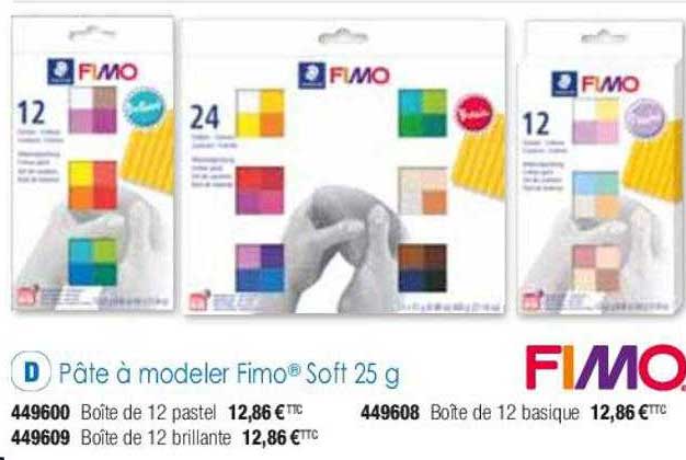 pâte à modeler fimo soft 25 g