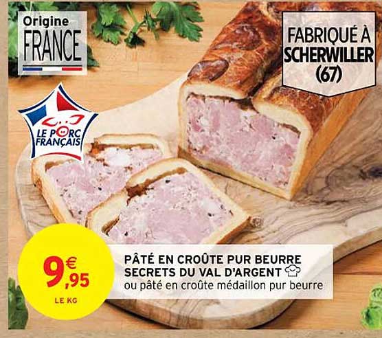 pâté en croûte pur beurre secrets du val d'argent