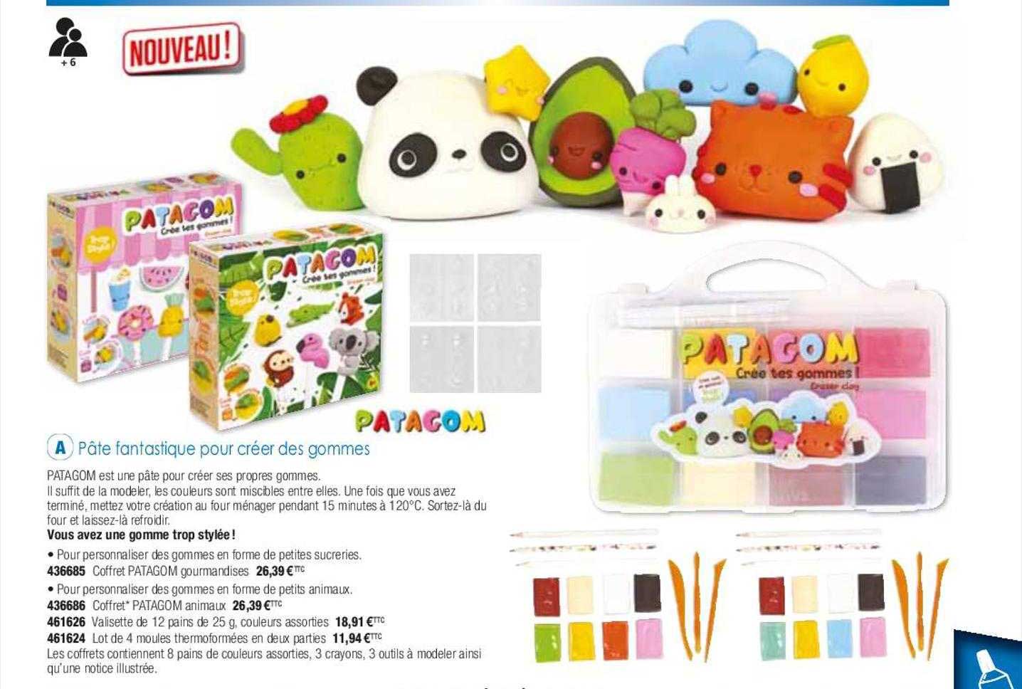 pâte fantastique pour créer des gommes patagom
