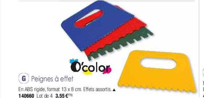 peignes à effet o'color