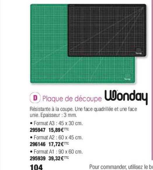 Plaque De Découpe Wonday