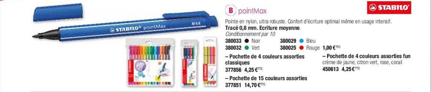 point max stabilo