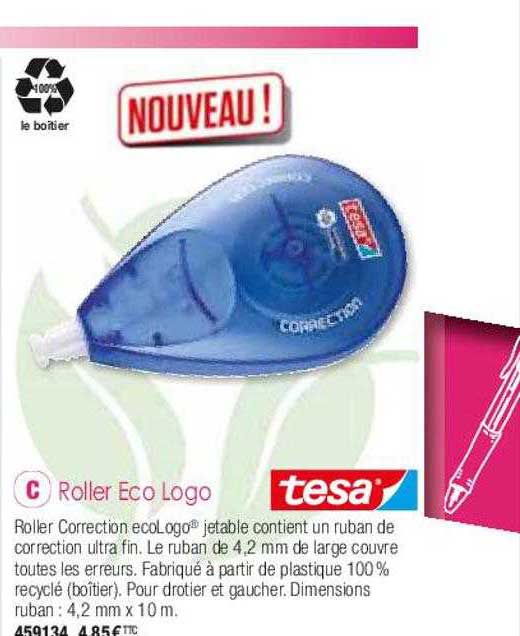 roller eco logo tesa