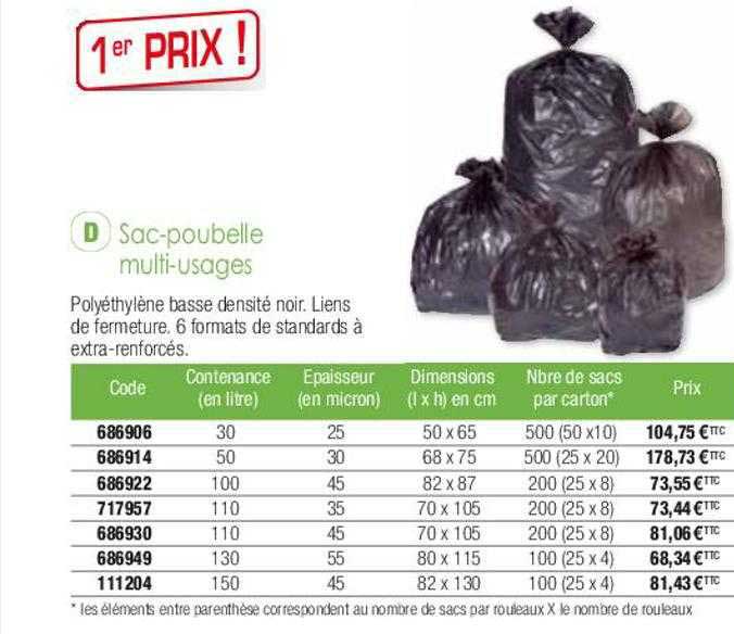 sac-poubelle multi-usages
