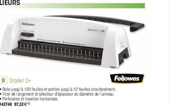starlet 2+ fellowes