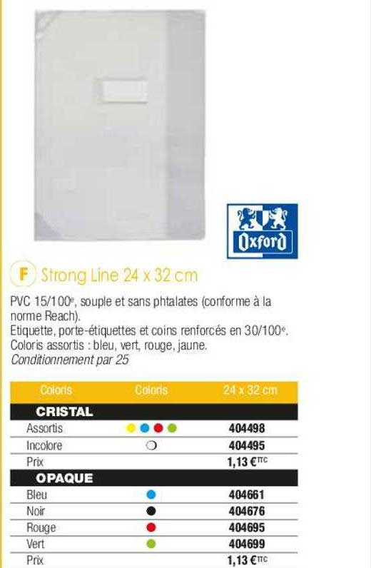 strong line 24 x 32 cm oxford