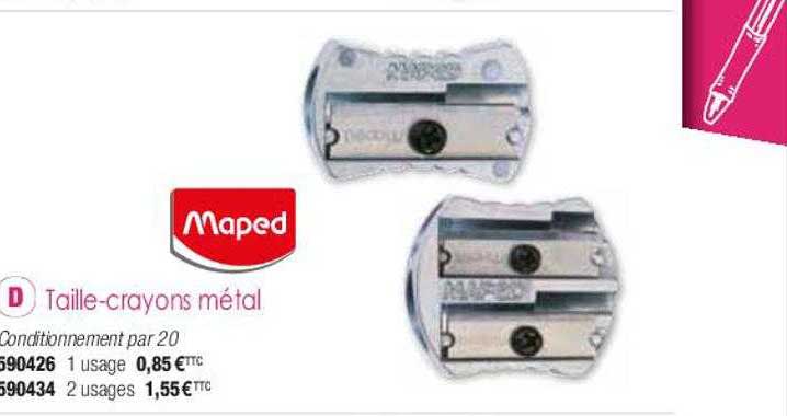 taille-crayons métal maped