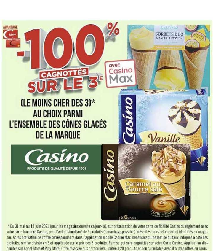 -100% Cagnottes Sur Le 3e Casino