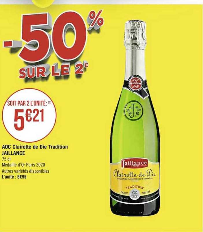 aoc clairette de die tradition jaillance