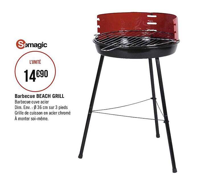 barbecue beach grill somagic