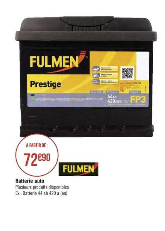 batterie auto fulmen