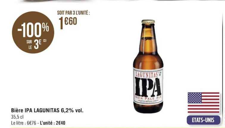 biere ipa lagunitas 6,2%