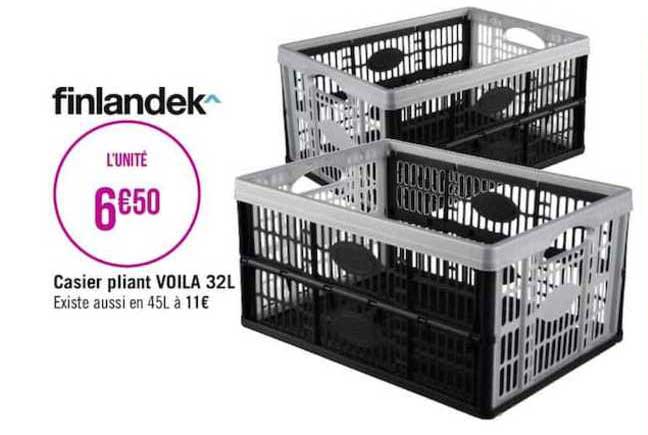 Casier Pliant Voila 32l