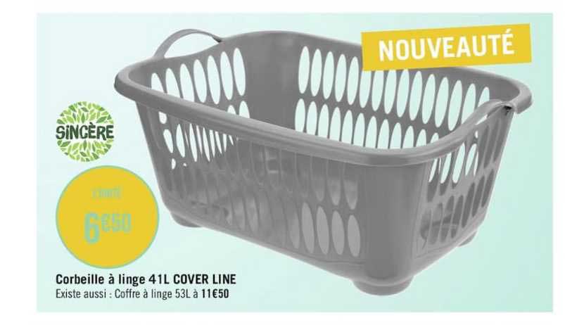 corbeille a linge 4 1l cover line