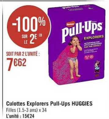 culottes explorers pull-ups huggies
