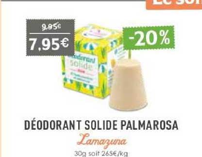 déodorant solide palmarosa lamazuna