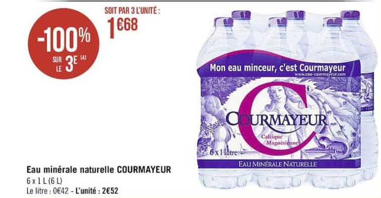 eau mineral naturelle courmayeur